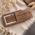 Personalised Wooden Block USB Box Set