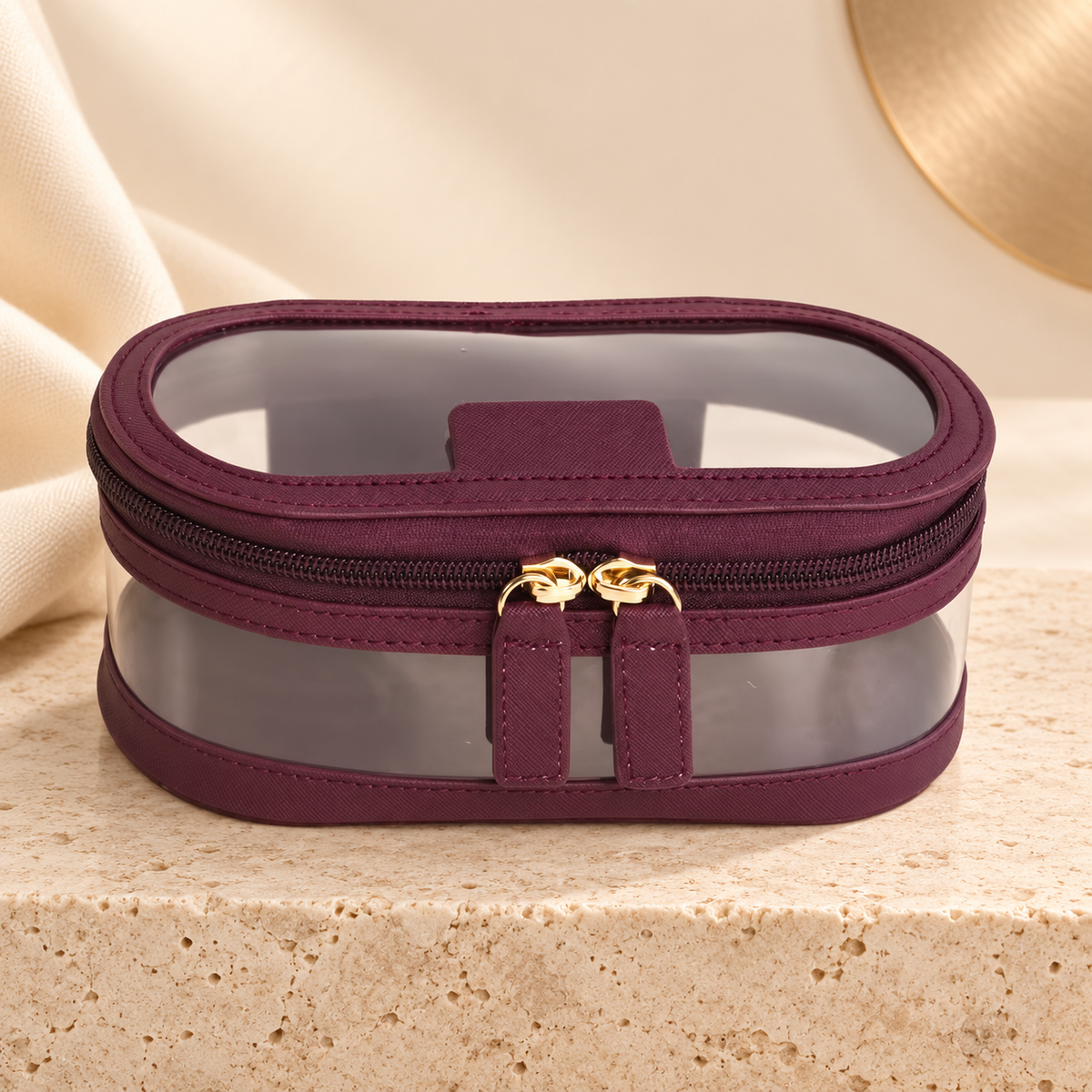 Personalised Clear Cosmetic Bag