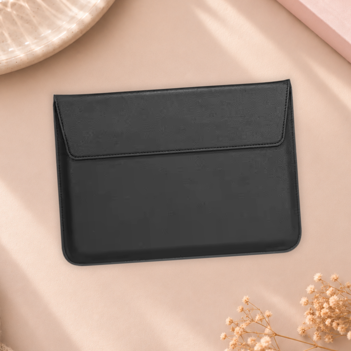 Personalised Leather MacBook Sleeve