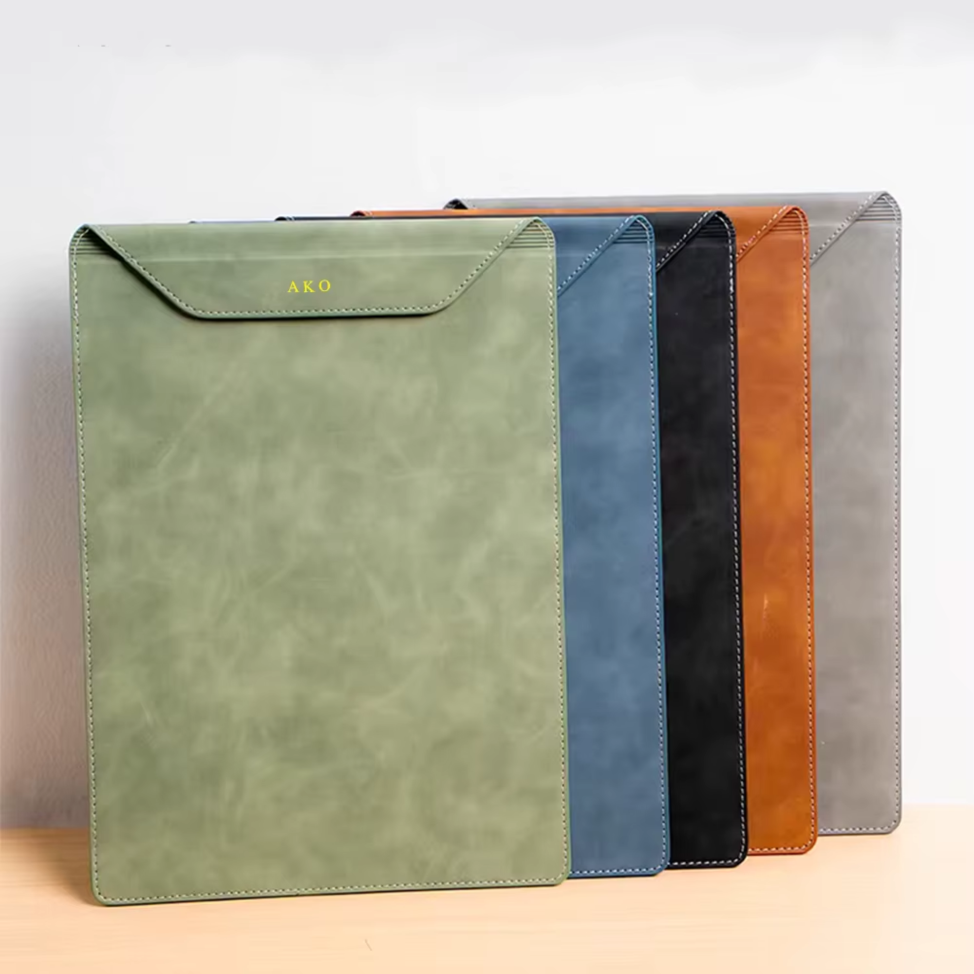 Personalised Leather Portfolio Clipboard