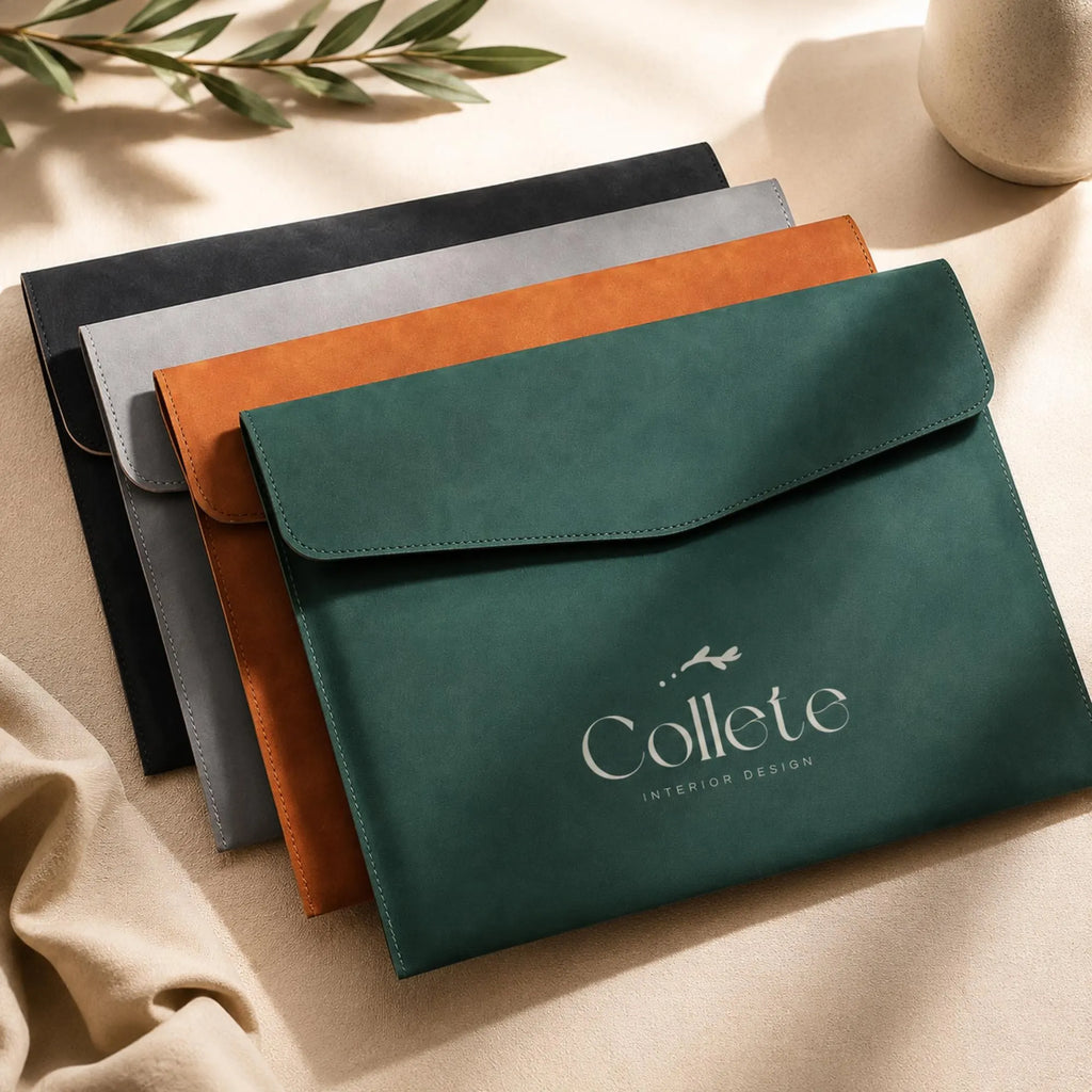 Personalised A4 Document Folder Custom Logo