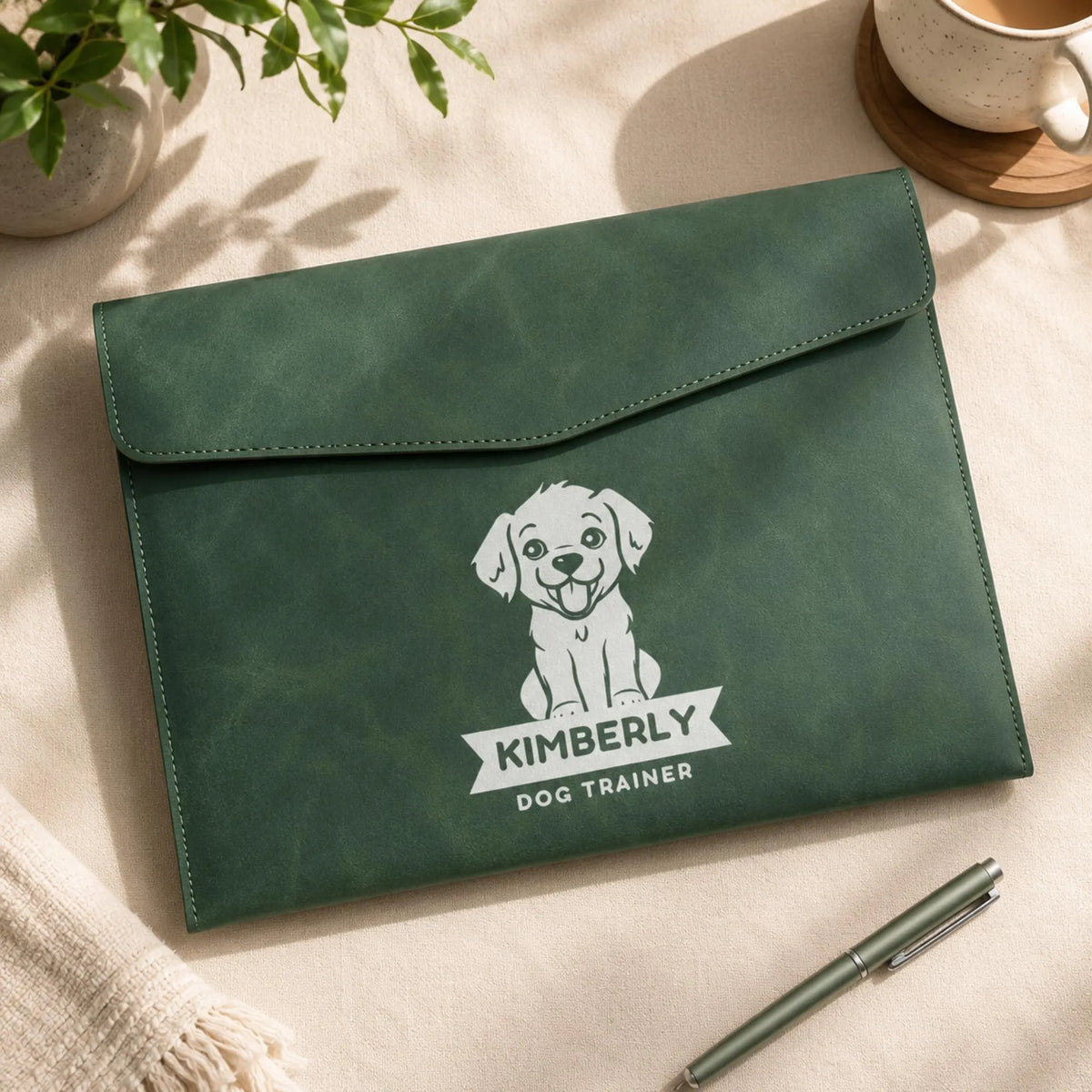 Personalised A4 Document Folder Custom Logo