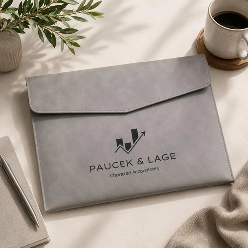 Personalised A4 Document Folder Custom Logo