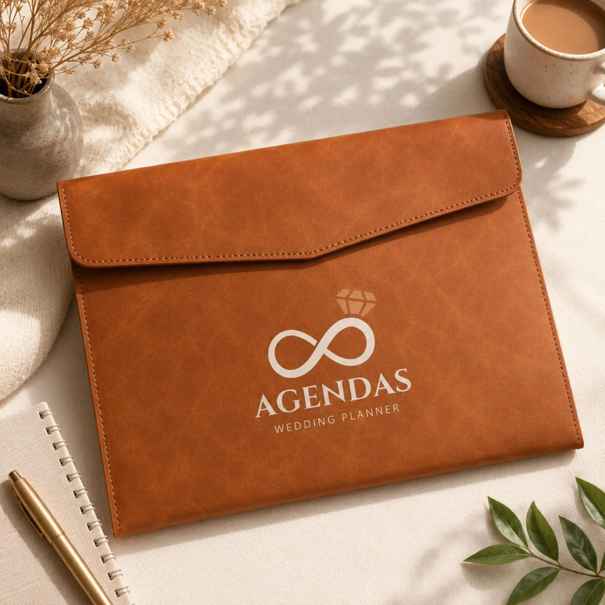 Personalised A4 Document Folder Custom Logo