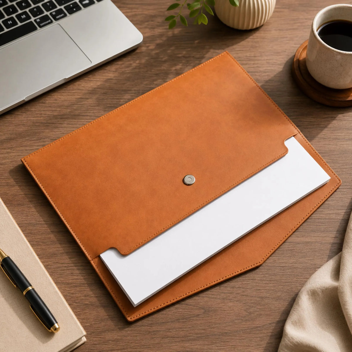 Personalised A4 Document Folder Custom Logo