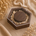 Personalised Wooden USB Hexagon Box with Engraved Acrylic Lid