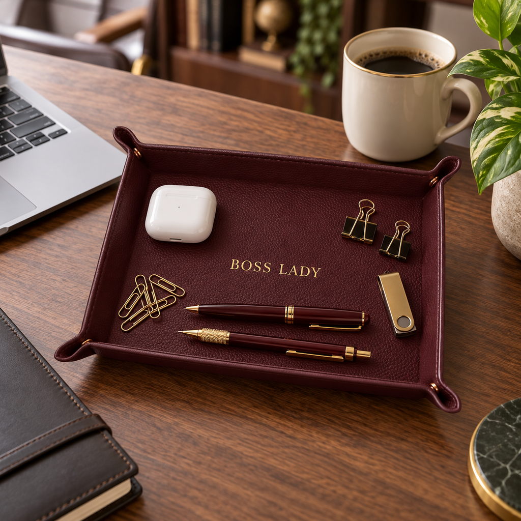 Personalised Desk Organiser Tray