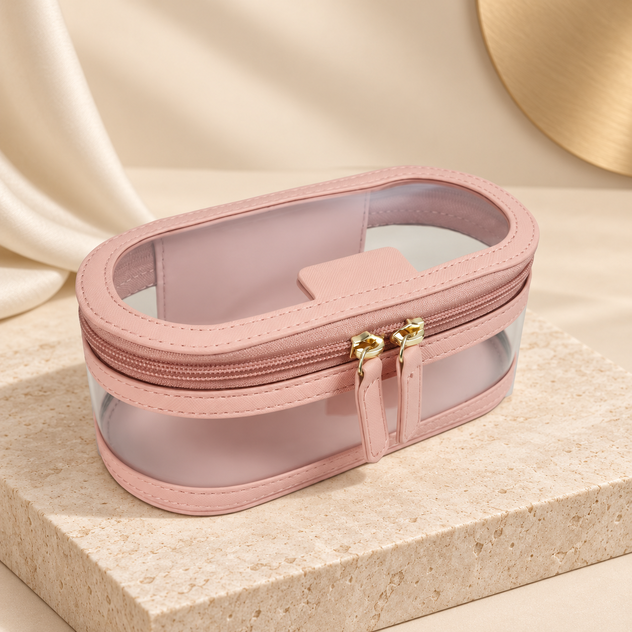 Personalised Clear Cosmetic Bag