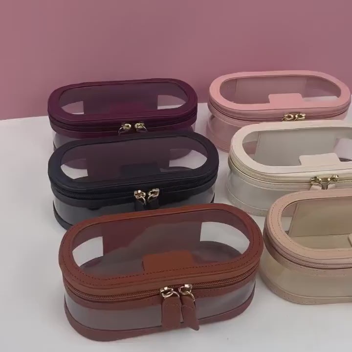 Personalised Clear Cosmetic Bag